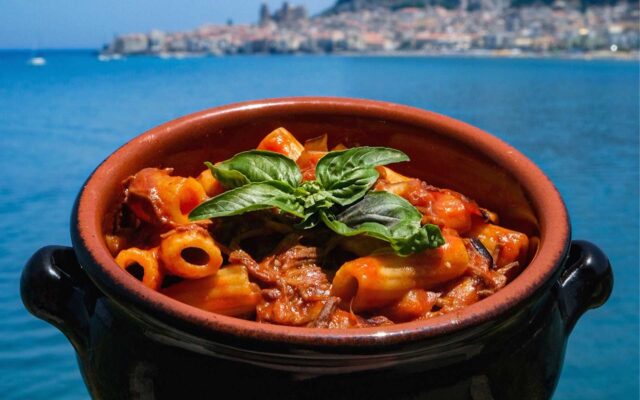 Pasta a Taianu: typical Cefaludese recipe